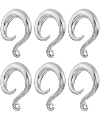 3 Pairs DIY Ear Weight Hook for Ear Piercing Jewelry Stainless Steel Plugs Dangle Ear Pierced Expander Gauge 06mm-2g DIY Ear ...