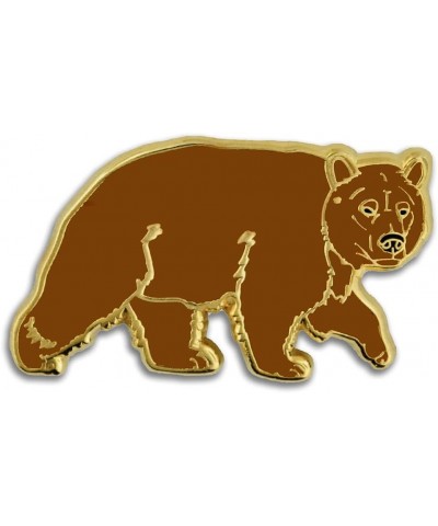 Brown Grizzly Bear Wild Animal Enamel Lapel Pin 10 Pack $17.38 Brooches & Pins
