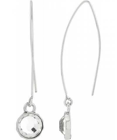 'Fresh' Sterling Silver Crystal Drop Earrings $17.60 Earrings